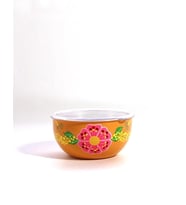 Kapaklı Kase Turuncu (14 Cm)