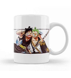 Luffy One Piece Zoro And Luffy Kupa Bardak Porselen