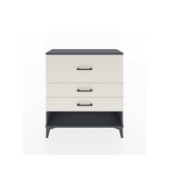 Arges Şifonyer 3 Çekmeceli 88x30x96 Antrasit-Aytaşı