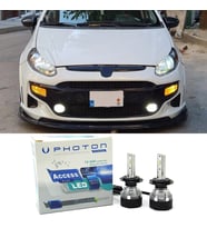 Fiat Punto Evo Led Xenon Uzun + Kısa Far Ampulü H4 Access Yeni Seri Beyaz