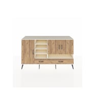Kronos Konsol 8 Raflı 2 Çekmeceli 3 Kapaklı 176x59x99 Aytaşı-Çam