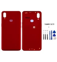 Samsung Galaxy A10S - SM-A107F FULL Kasa Arka Kapak Takım KIRMIZI - TAMİR SETİ