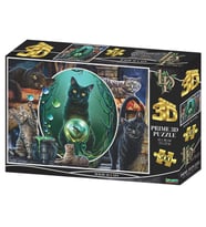 Prime 3D - Sihirli Kediler 500 Parça Yetişkin Puzzle 10411