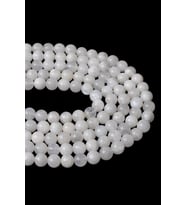 8 MM Ay Taşı Dizi AAAA (Beyaz)