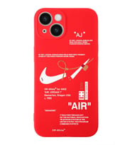 Apple iPhone 14 Plus  Lansman Kılıf Sneakers  Tasarımlı Altı Kapalı İçi Kadife Kaplı  Kapak (Şeffaf)