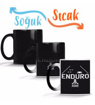 Atari Enduro Oyun Game Over Sihirli Kupa Bardak Porselen