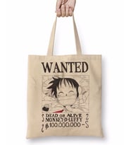 Wanted Luffy Bez Çanta Uzun Saplı
