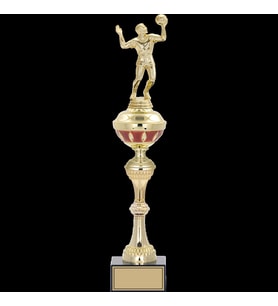 ODAK KUPA - Figürlü Kupalar - Voleybol Erkek Figürlü Kupalar FG-064 B - 48 cm