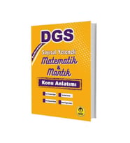 Tasarı Yayınları 2025 DGS Performans Sayısal Yetenek Matematik Mantık Konu Anlatımı