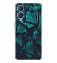 Vivo Y17s Kılıf Resimli Desenli Baskılı Silikon Green Prizmas 1348