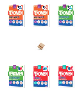 Fenomen 5. Sınıf Maarif A+B Matematik Fen ve Türkçe 6lı Set Soru Bankası + Telefon Standı