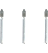 Dremel 83322 Küçük Kurşun Biçimli Silikon Karpit Taşlama Taşı 3,2 Mm, 3'Lü