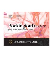 Bockingford Suluboya Blok Hot Pres 300 gr 180x130mm 12 yp 