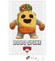 Brawl Stars Robo Spıke Puzzle 240 Parça Yapboz