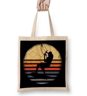 Kite Surfing Vinage Bez Çanta Uzun Saplı