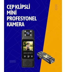Kablosuz Wifi Bağlantılı Full Hd Mini Kamera – Döngüsel Kayıt Ve Hareket Algılama Özellikli