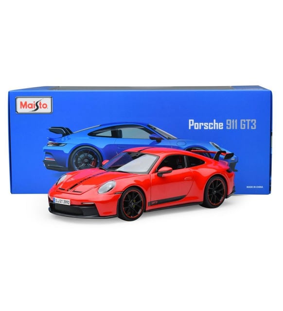 Porsche 911 GT3 Model Araba 1/18 - Kırmızı