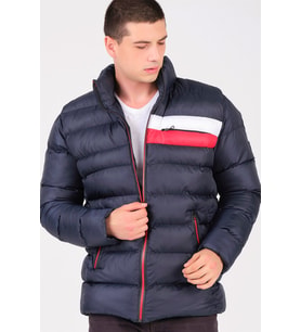M8650 DEWBERRY ERKEK PUFFER MONT-LACİVERT