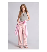 Defacto Wide Leg Pembe Kız Çocuk Eşofman Altı I2264A8/PN130