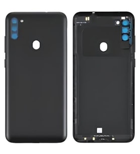 Samsung Galaxy M11 - SM-M115 FULL Kasa Arka Kapak Takım SİYAH