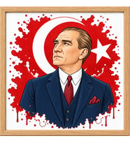 Kendin Boya Çerçeveli Tablo