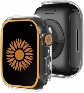 [Watch 3 2 1 42MM] Watch 3 2 1 42MM Kasa Kılıf Neon Sert Şeffaf Tam Kaplayan Watch Kılıf Koruyucu Kılıf Parlak Renkli Apple Watch 3 2 1 42MM ile Uyumludur