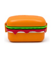 DREAM VEST ÜÇ KATLI HAMBURGER ÇELİK BESLENME KUTUSU 1360ML TURUNCU (U)