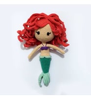 Deniz Kızı Amigurumi Organik Oyuncak