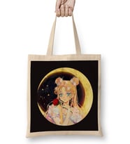 Sailor Moon Light Fanart 02 Bez Çanta Uzun Saplı