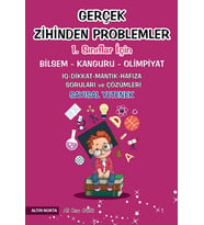 ALTIN NOKTA 1. SINIF GERÇEK ZİHİNDEN PROBLEMLER