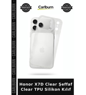 Honor X7D Clear Şeffaf Clear TPU Silikon Kılıf Mobil Aksesuar Cep Telefonu Telefon Kılıfı