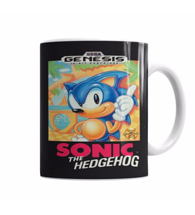 Sonic The Hedgehog Kupa Bardak Porselen