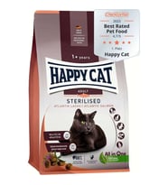 Happy Cat Sterilised Atlantic Somon Kısırlaştırılmış Kedi Maması 4 Kg