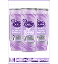 Duru Yıpranmış Saçlar İçin Yoğun Onarıcı ve Nemlendirici Şampuan 3x400 Ml