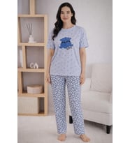 Kadın 1905-6 Kısa Kol Oslo Pijama Takımı