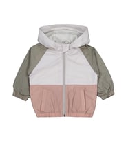 Civil Baby Blok Renkli İçi Polarlı 6-18 Ay Yağmurluk - Haki