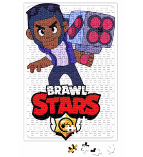 Brawl Stars Aslan Dansçı Brock Puzzle 240 Parça Yapboz