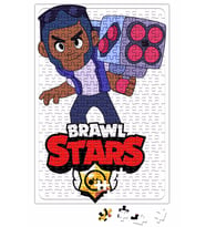 Brawl Stars Aslan Dansçı Brock Puzzle 240 Parça Yapboz
