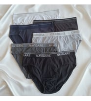 Erkek 6'lı Paket Karma Lastik Karışık Renk Slip BB2629
