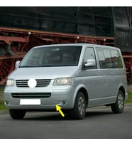 VW Caravelle T5 2004-2009 Ön Tampon Sol Sis Farı Çerçevesi 7H5807489