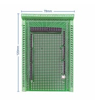 Arduino MEGA 2560 Terminal Adapter Shield 3.5mm Klemens Genişleme