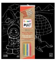Funny Mat Black Kutup (Tebeşirli)