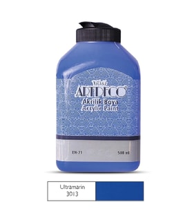 ARTDECO 070L-3013 AKRİLİK BOYA 500 ML. ULTRAMARIN