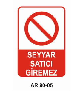 İŞ GÜVENLİĞİ UYARI LEVHASI 1 ADET PVC 21 X 29CM