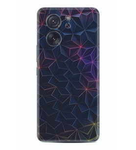 Xiaomi 13T - Xiaomi 13T Pro Kılıf Silikon Desen Özel Seri Renkli Prizmalar 1783