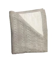 Triko At Kuyruğu Desen (Solmaya Dayanıklı) Battaniye 75x95