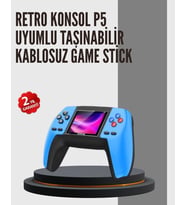Nostaljik Mini Gamepad  520 Hazır Oyun, Tak Ve Oyna