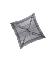 Mısırlı Eşarpları Emprime Kristal Sport Polyester Eşarp (Gri)