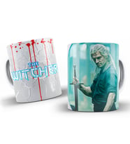 The Witcher Temalı Porselen Kupa Bardak Oyun & Dizi Severler İçin Hediye