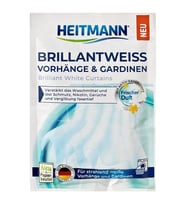 HEITMANN Parlak Beyaz Perdeler İçin Toz Deterjan 50 gr